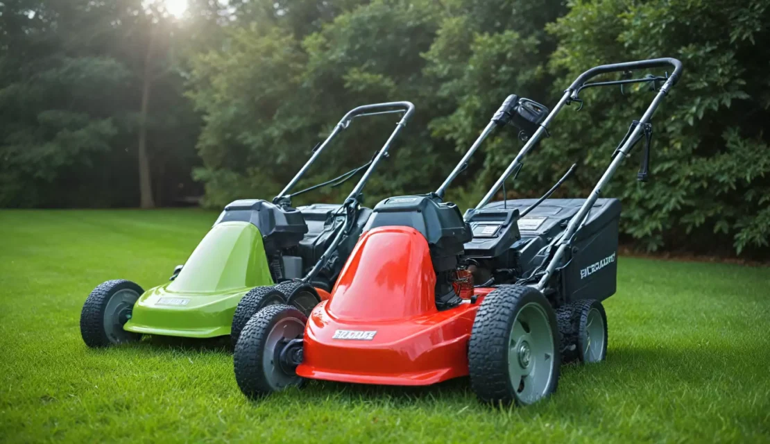 Kosiarka z napędem elektrycznym czy spalinowym: porównanie zalet i wad